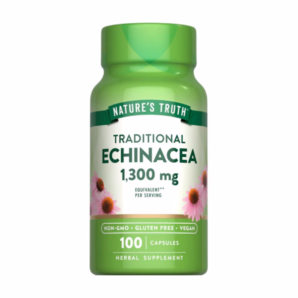Nature’s Truth Echinacea 1300mg 100 Veg Capsules 1
