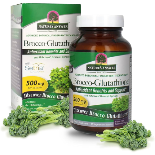 Natures Answer Brocco Glutathione 500mg (60 Capsules)