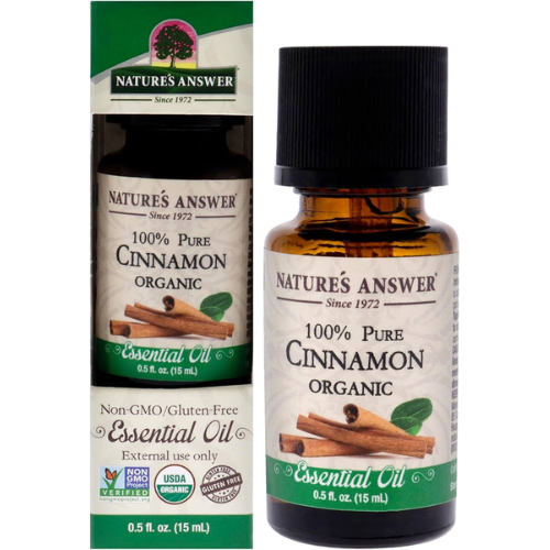 Natures Answer Organic Cinnamon Essential Oil 15ml 1