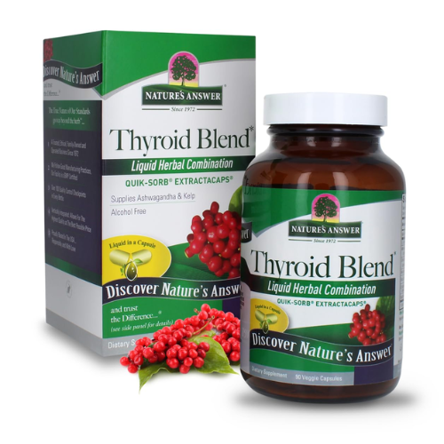 Natures Answer Thyroid Blend 90 Vegetarian Capsules