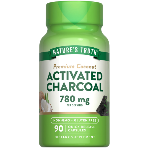 NATURES TRUTH Activated Charcoal 780Mg Capsules 90S 1