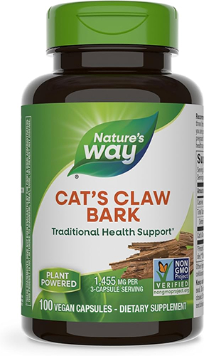Natures Way Cat's Claw Bark 100 VegCapsules 1