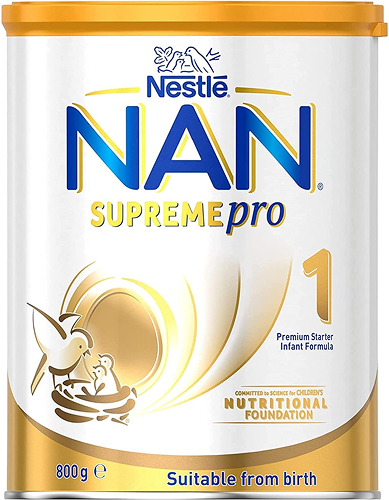 Nestle Nan Supremepro stage 1 infant milk formula 800Gm 1