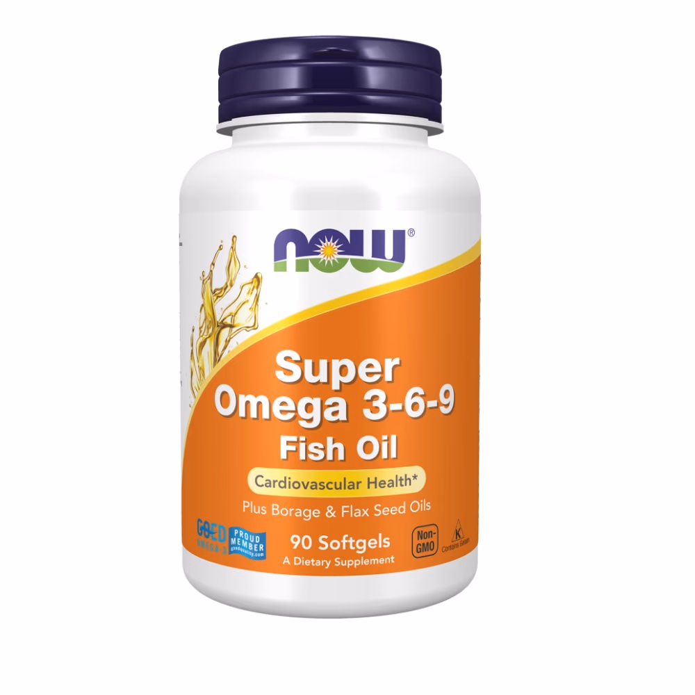 Now Super Omega 3-6-9 1200mg Softgels 90s