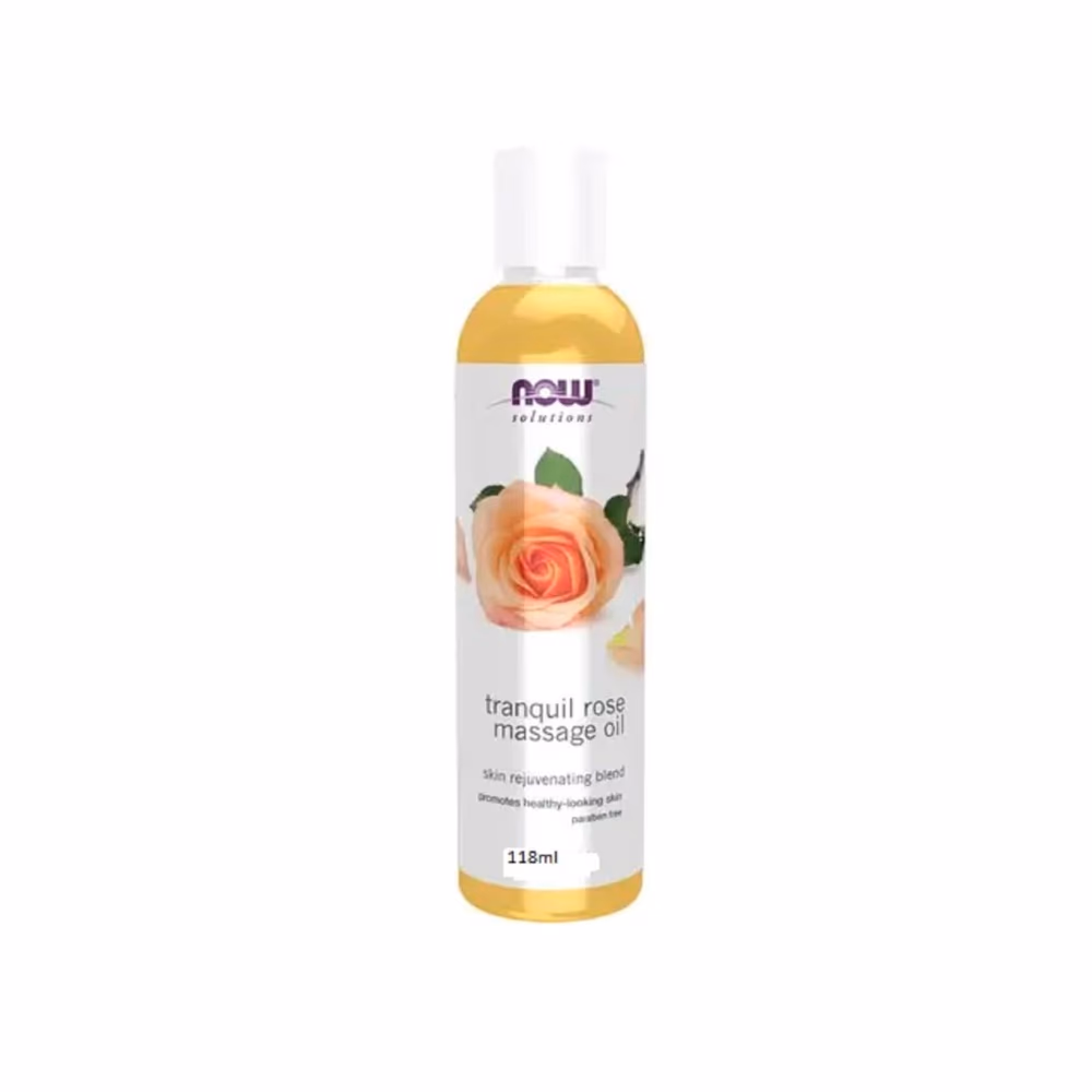 NOW Tranquil Rose Massage Oil 118ml