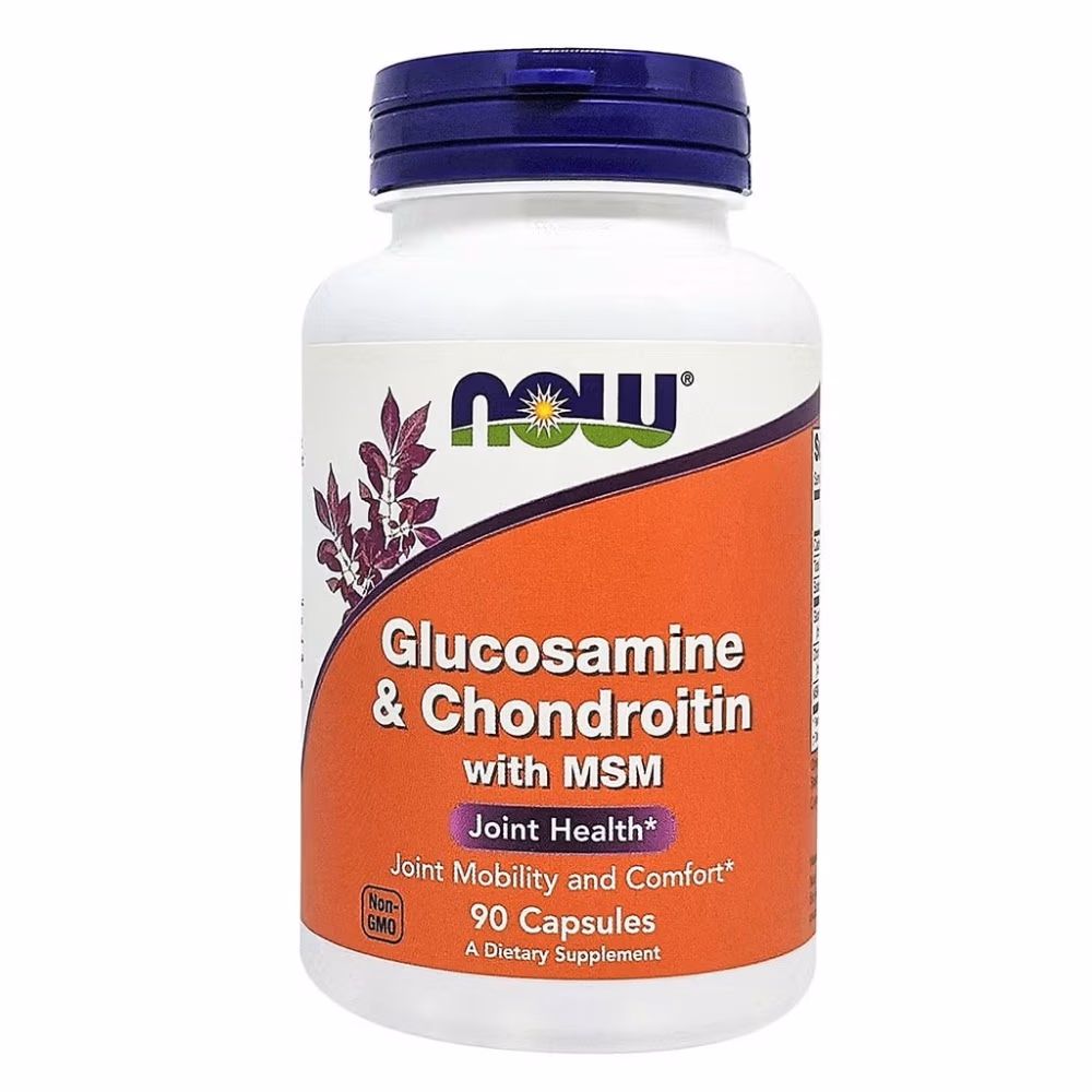 Now Glucosamine & Chondroitin with MSM 90 Capsules 1