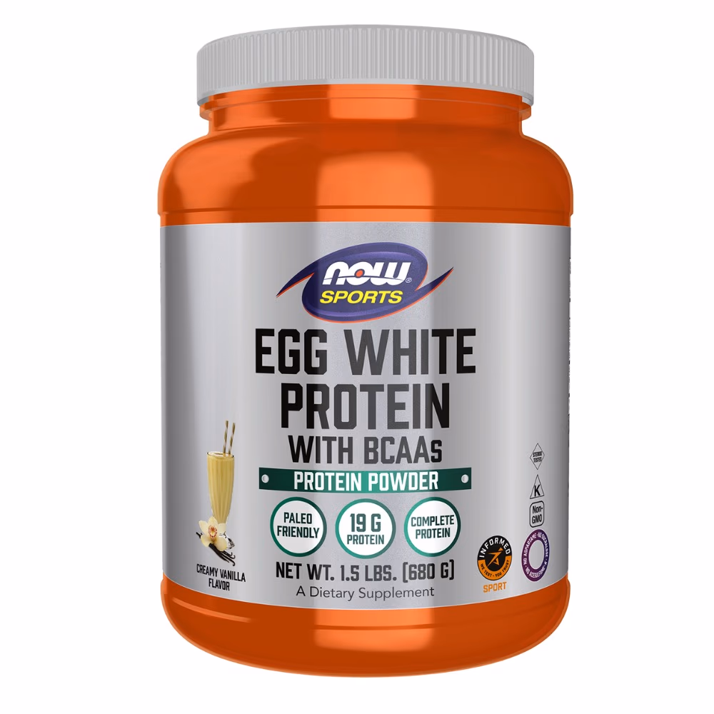 Now Eggwhite Protein 1.5lb Vanilla