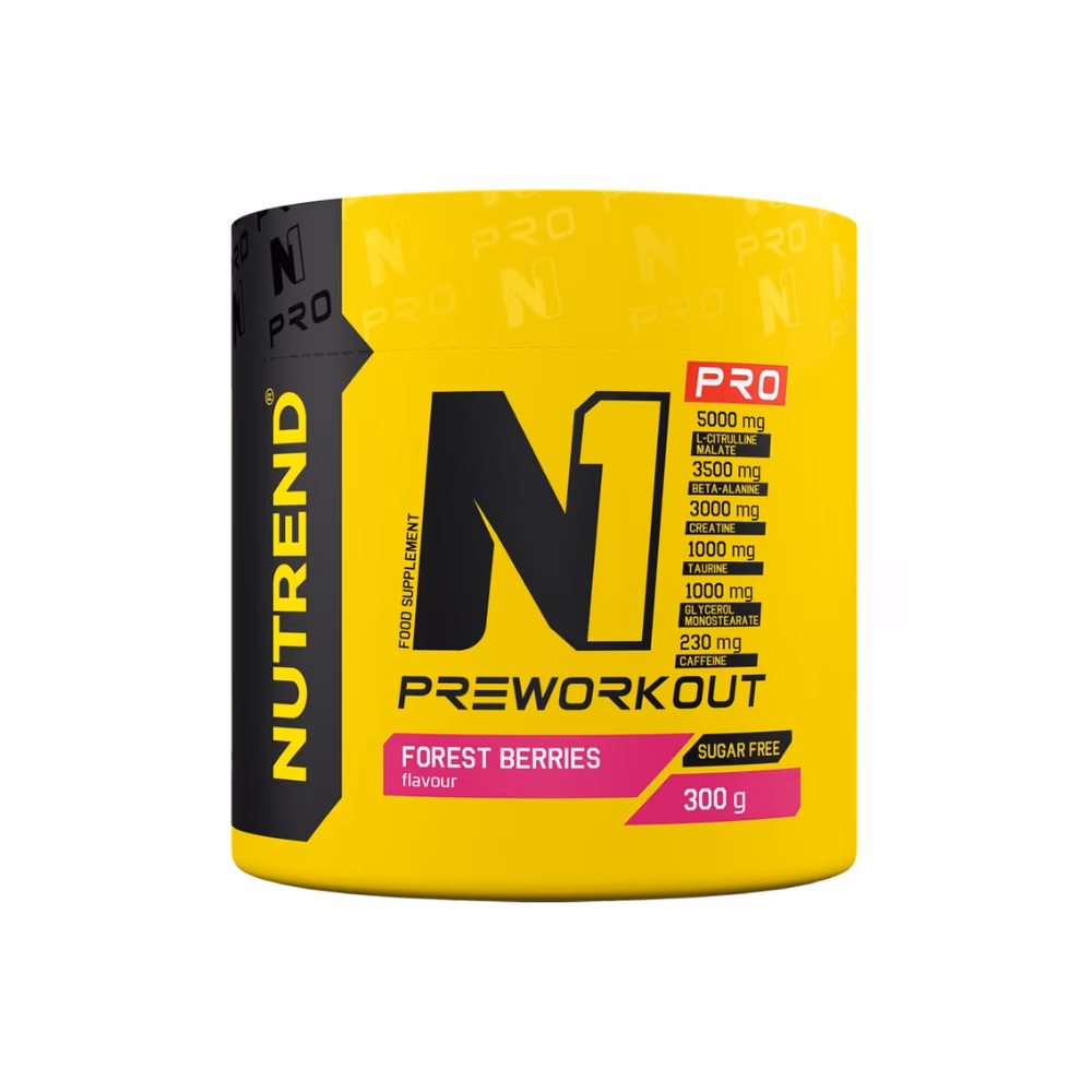 Nutrend Pre Workout Powder Forest Berry 300g