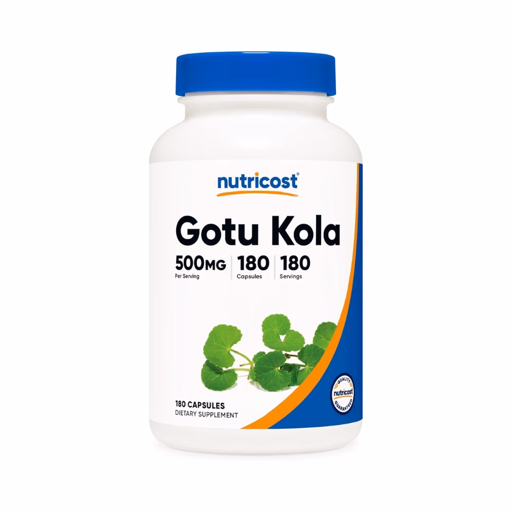 Nutricost Gotu Kola 500mg 180 Capsules 1