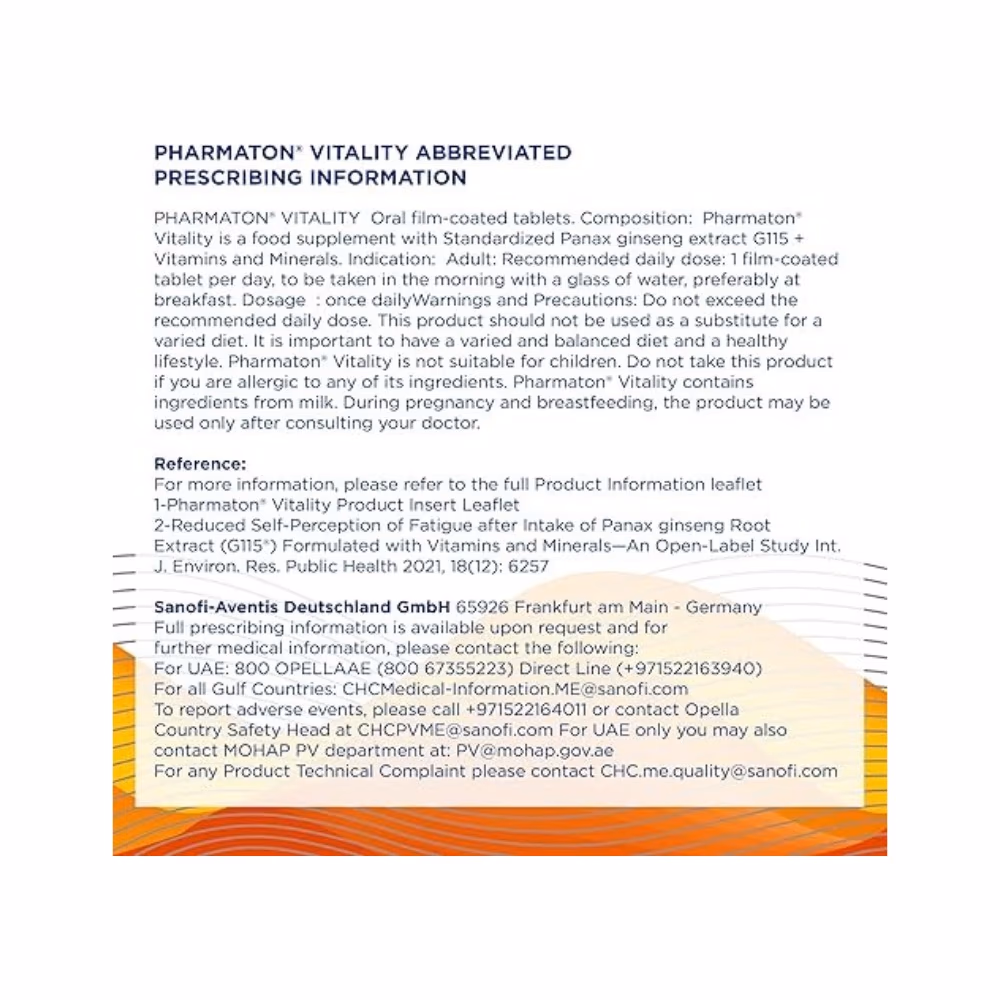 Pharmaton Capsules 100s 4