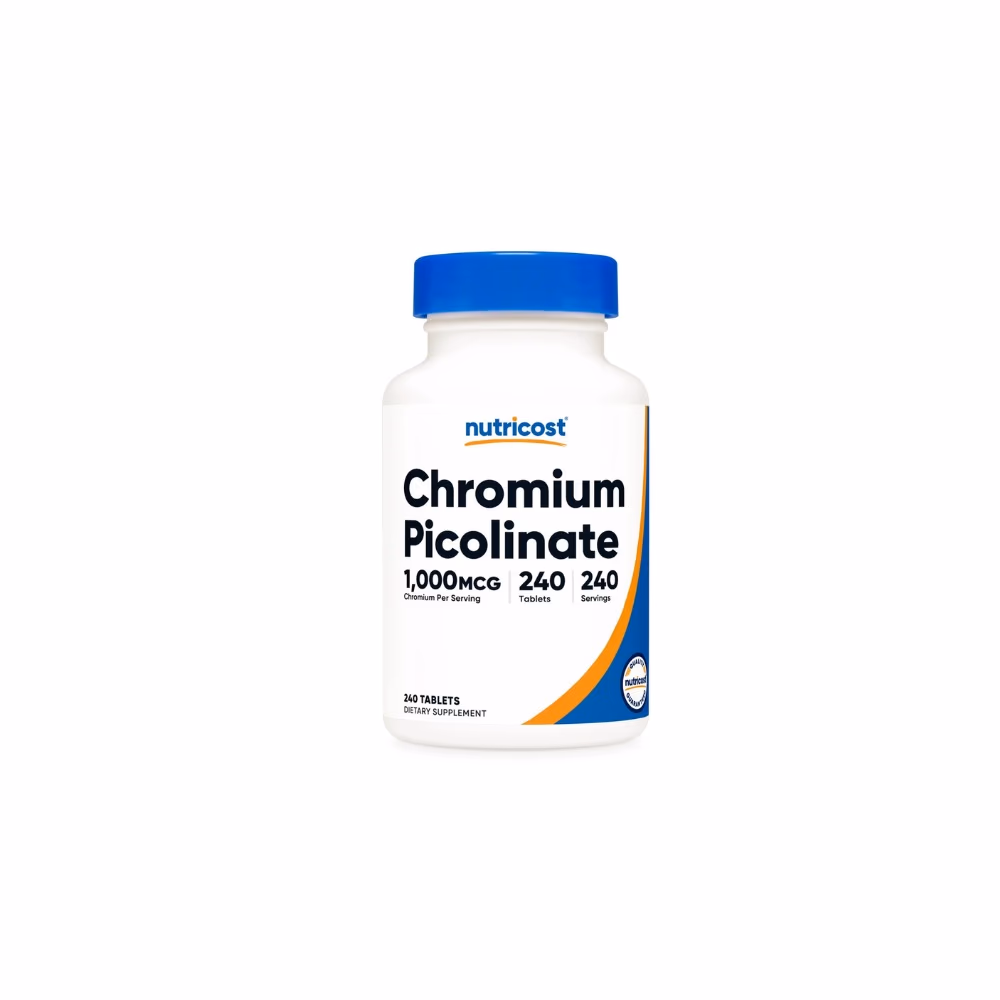 Nutricost Chromium Picolinate 1000mcg 240 Tabs 1