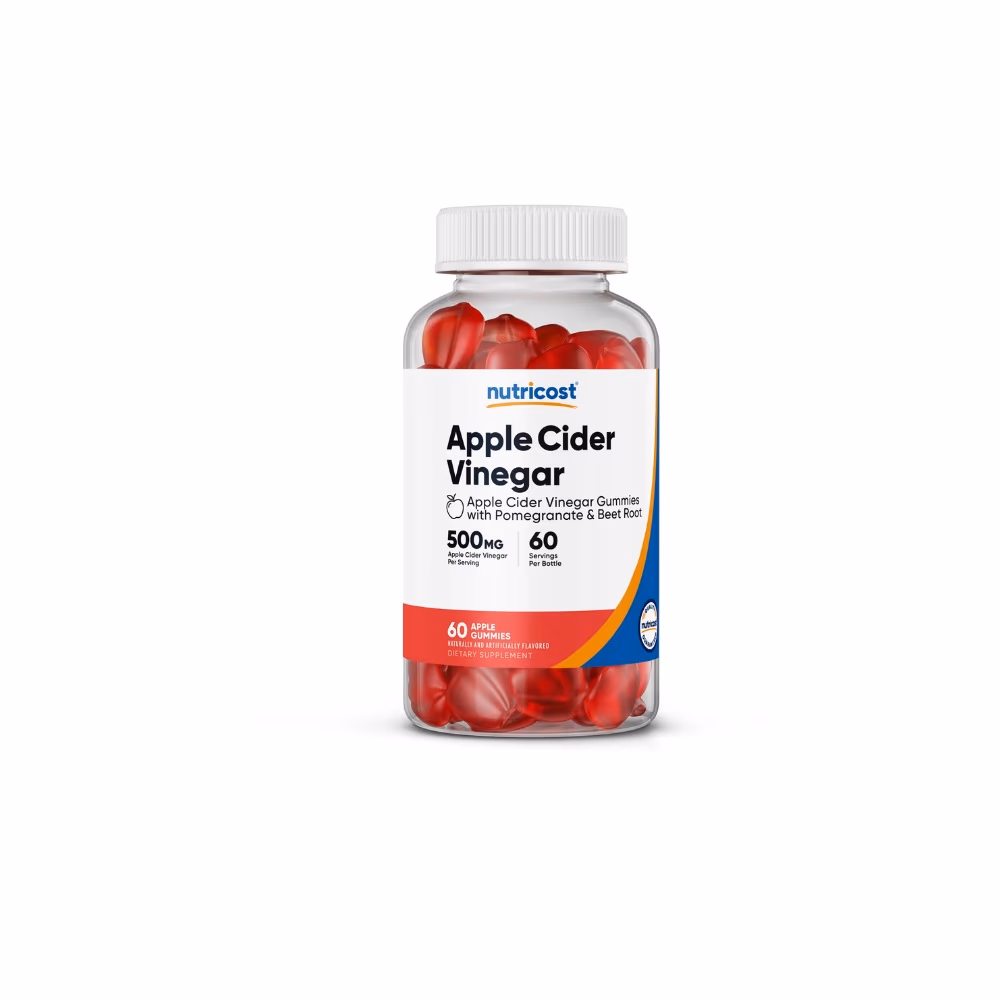 Nutricost Apple Cider Vinegar 500mg Gummies 60s