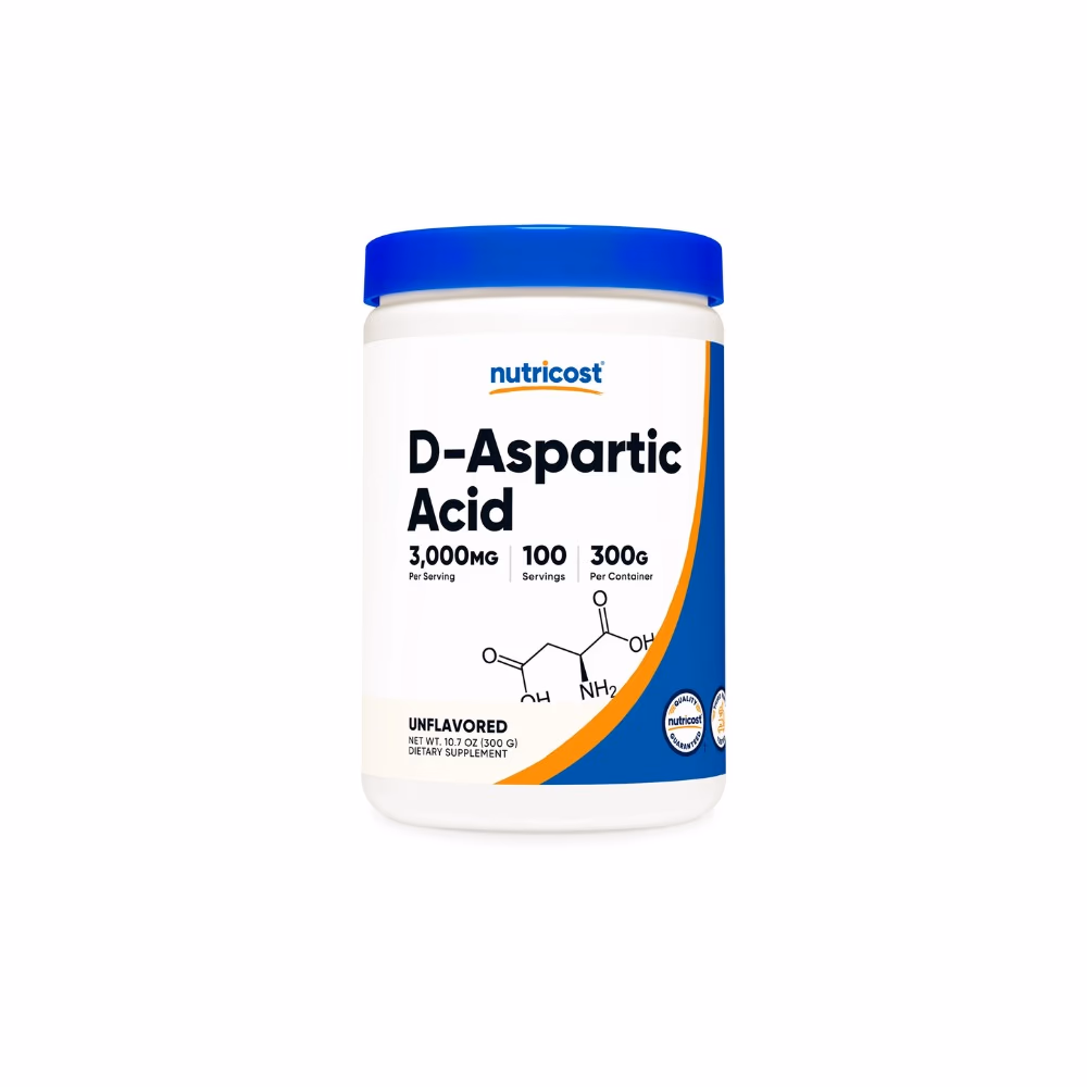 Nutricost D-Aspartic Acid 3000mg Unflavoured 300g 1