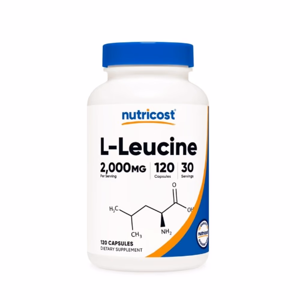 Nutricost L-Leucine 2000mg- 120 Capsule