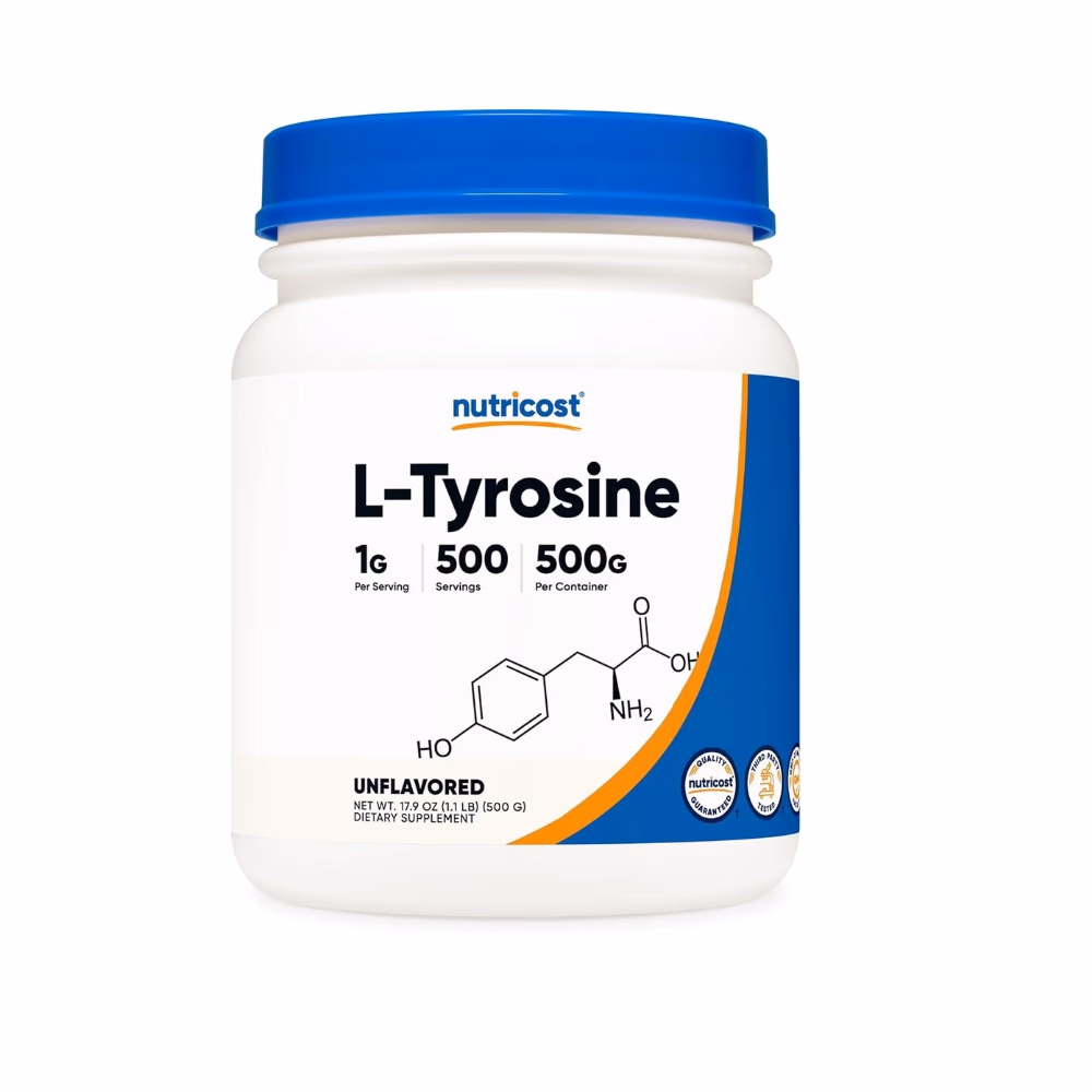 Nutricost L-Tyrosine 500mg Unflavoured 500g