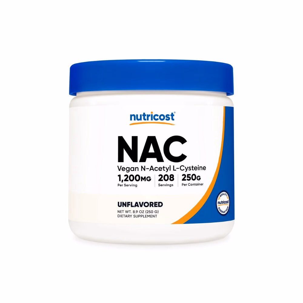 Nutricost NAC 1200mg Powder Unflavored 250g 1