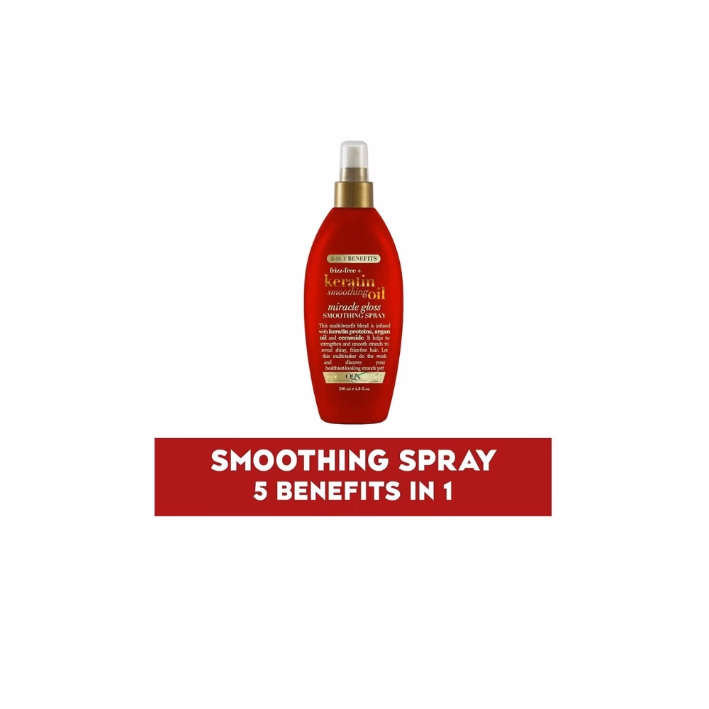OGX Keratin Smoothing Oil Spray 200ML 3