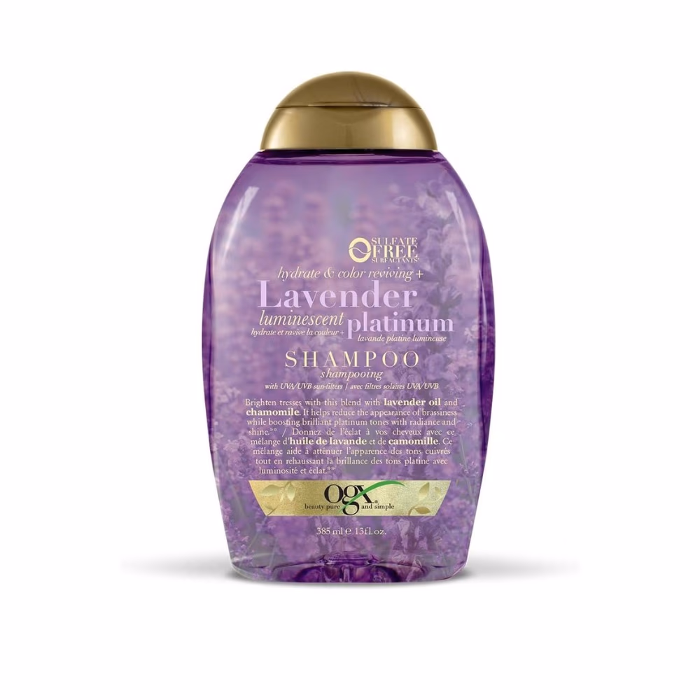 OGX Lavender Platinum Shampoo 385ML 1