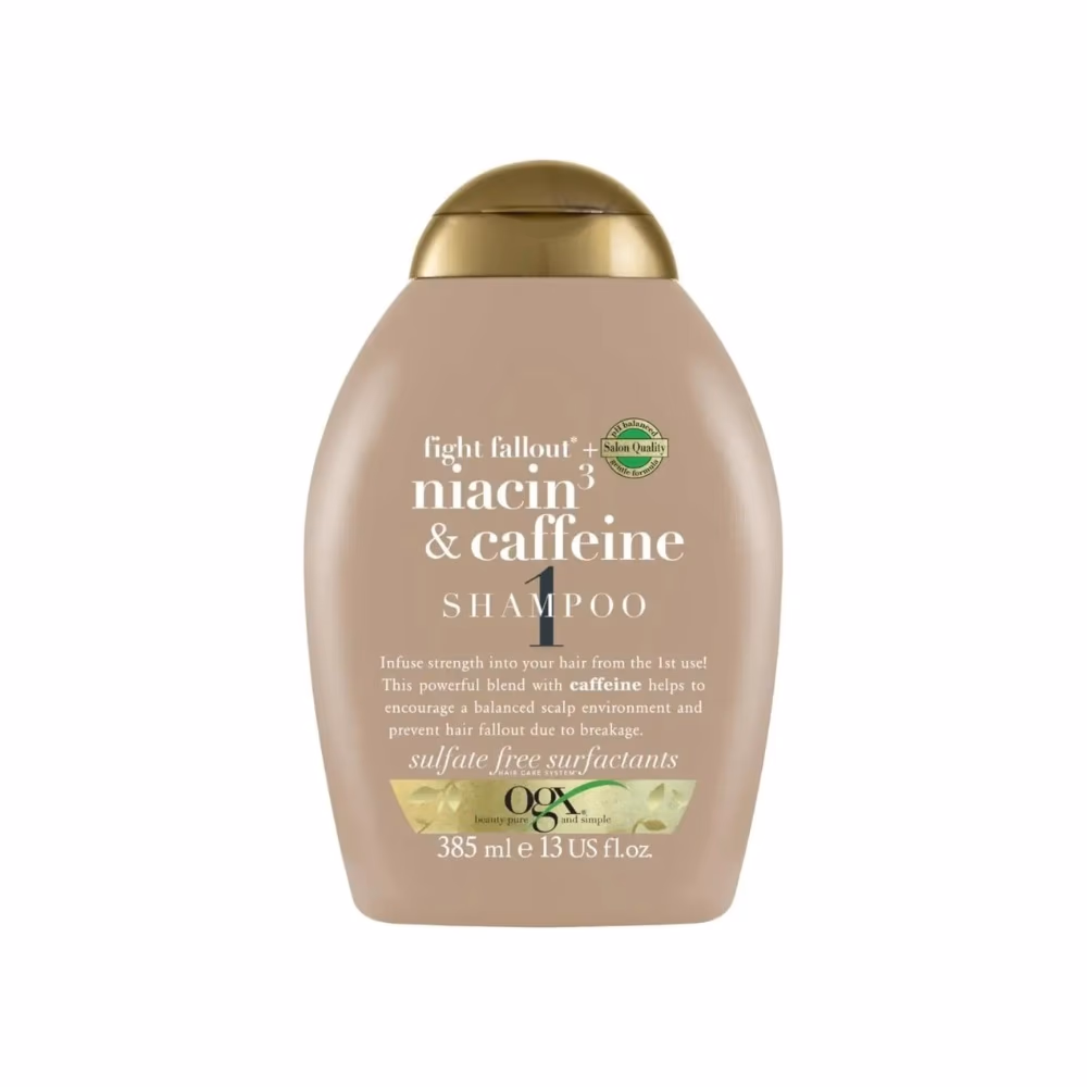 OGX Niacinamide and Caffeine Shampoo 385M L