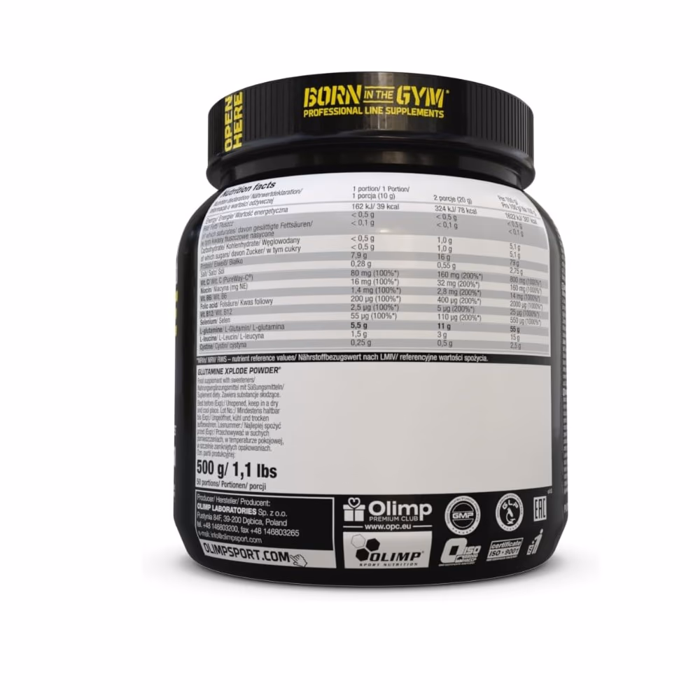 Olimp Glutamine Xplode Pineapple 500g 3