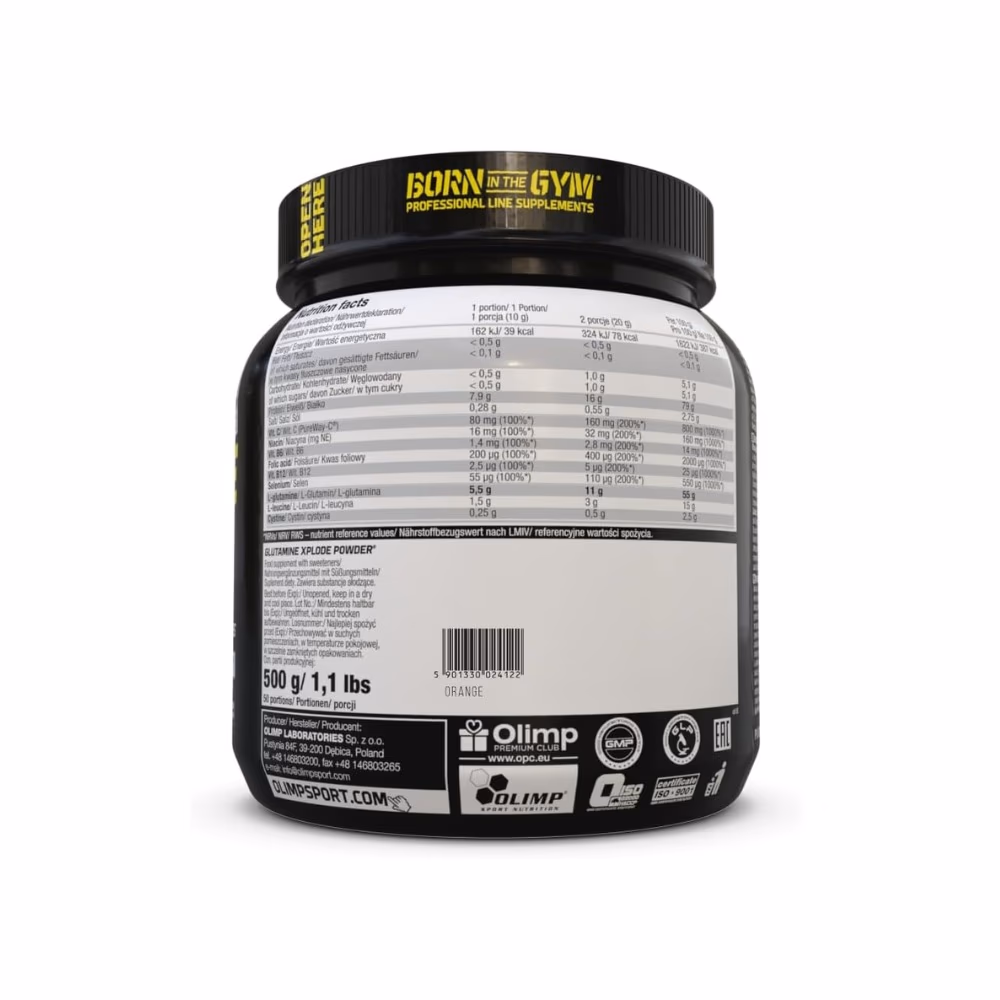 Olimp Glutamine Xplode Pineapple 500g 2