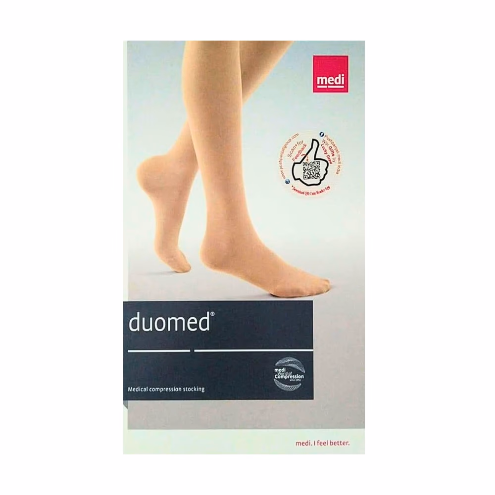 Duomed Thigh High Closed Toe CCL1 Medium Beige 384