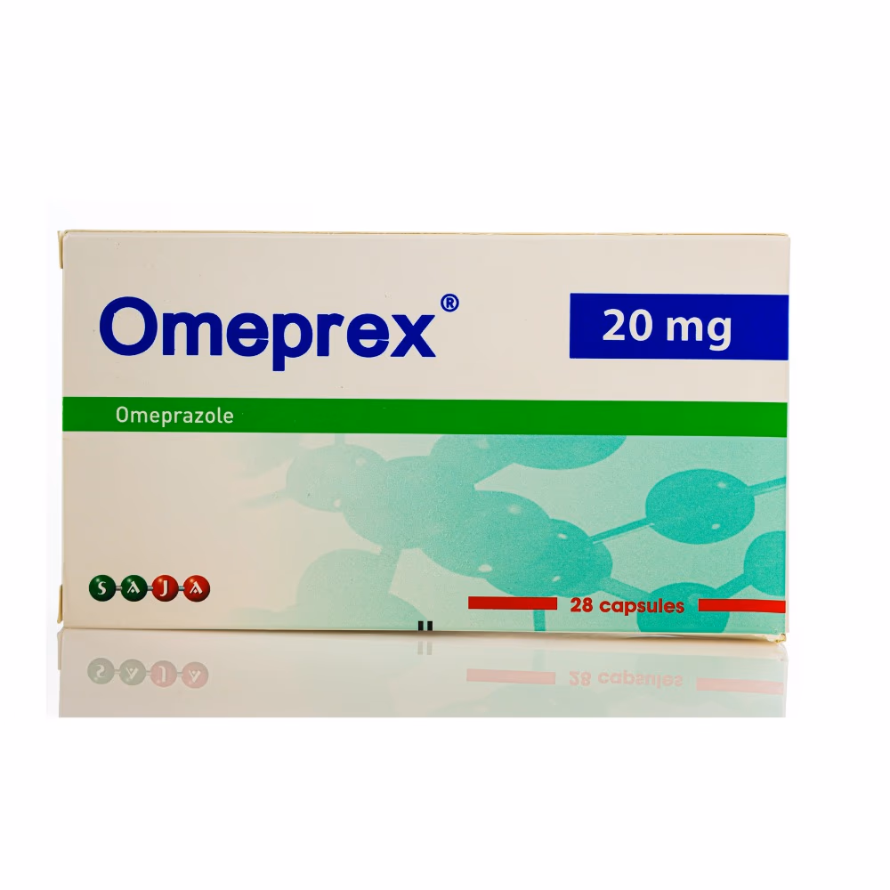 Omeprex 20mg Cap 28s
