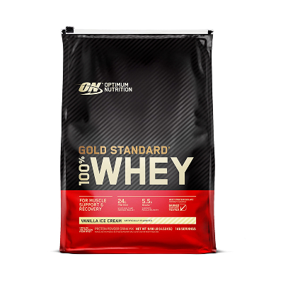 Optimum Nutrition 100% Gold Standard Whey Vanilla 10LB 1