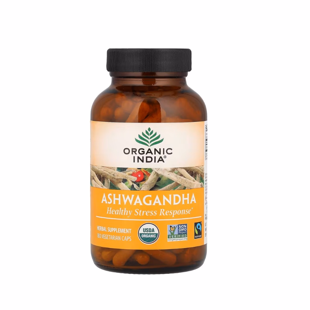Organic India Ashwagandha 180 Capsules 1