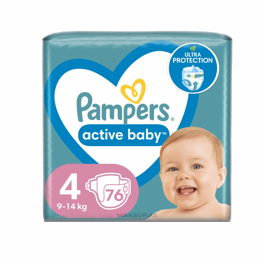 Pampers Active Baby 4 76S