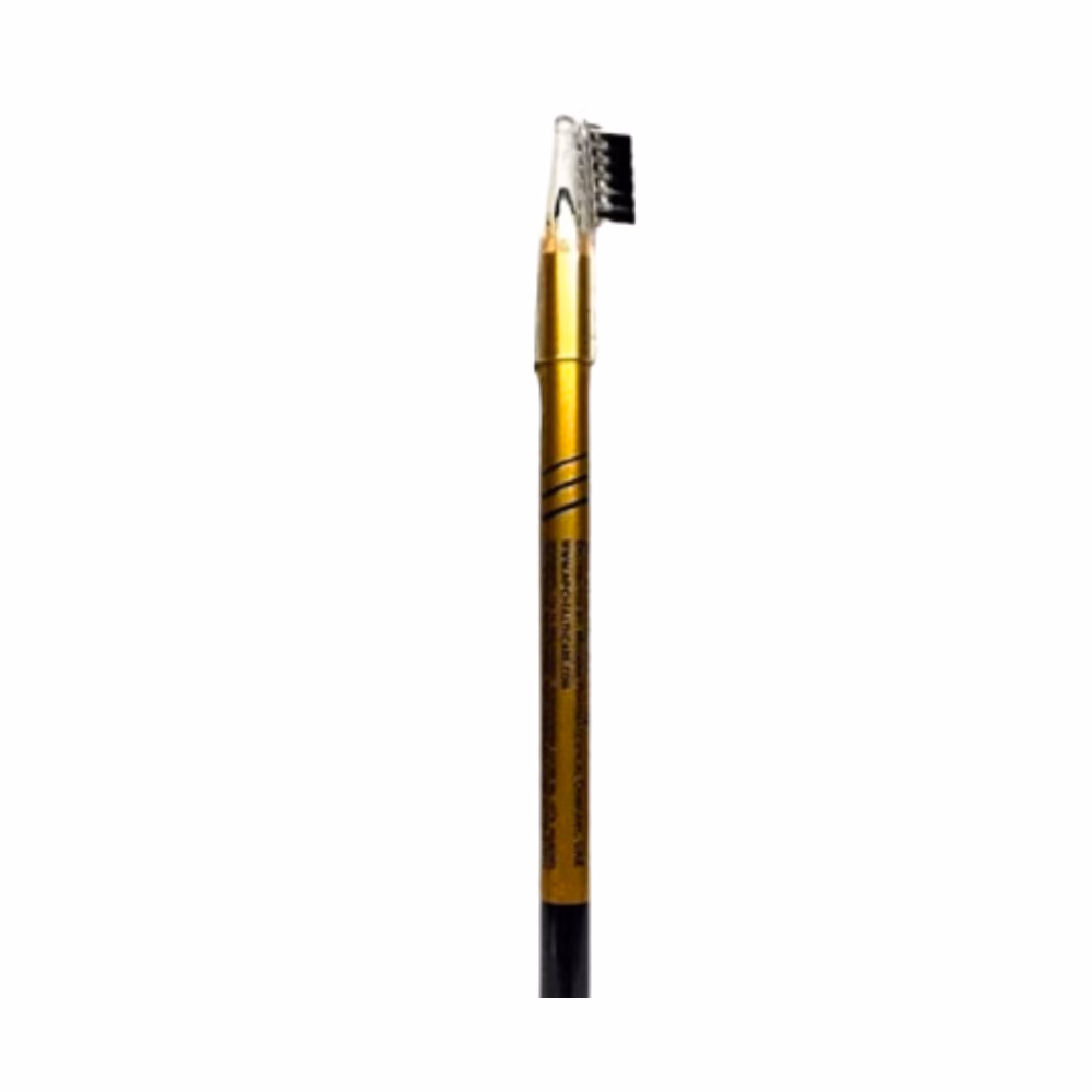 Elegance Gold Eyebrow Black