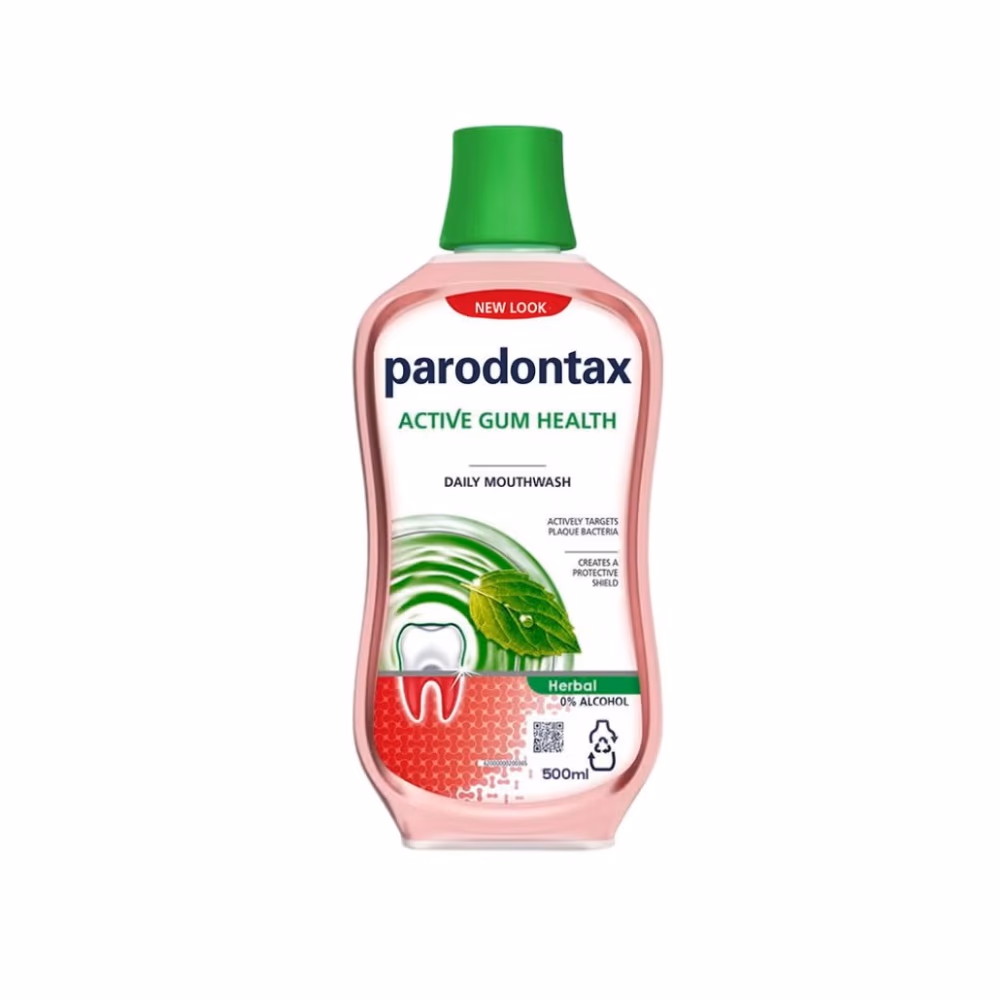 Parodontax Mouthwash Active Gum Health Herbal 500ml