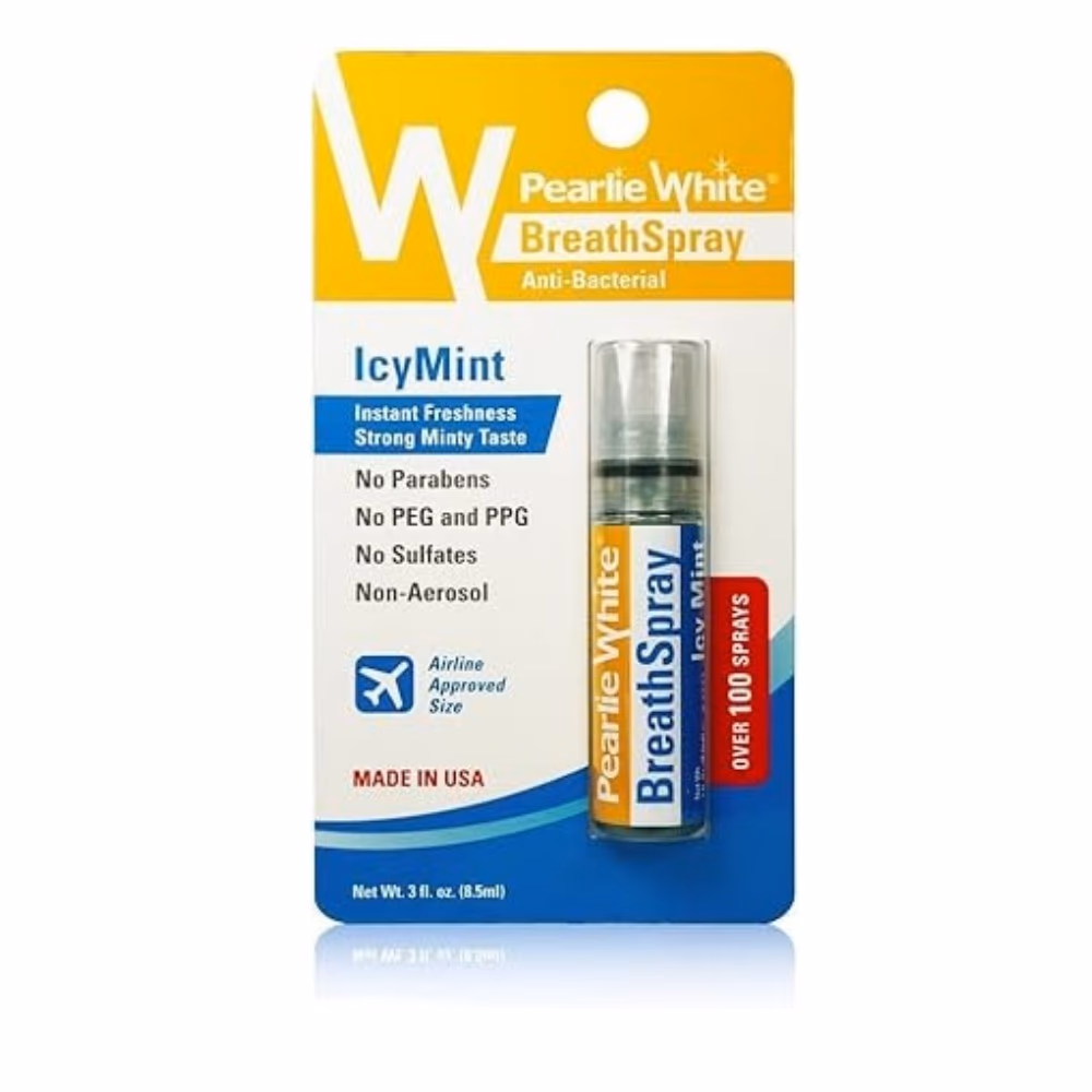Pearlie White Breath Spray Ice Mint 8.5ml 1