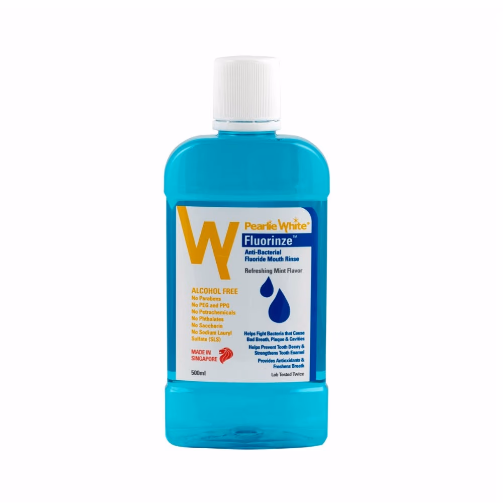 Pearlie White Fluorinze Rinse 500ml