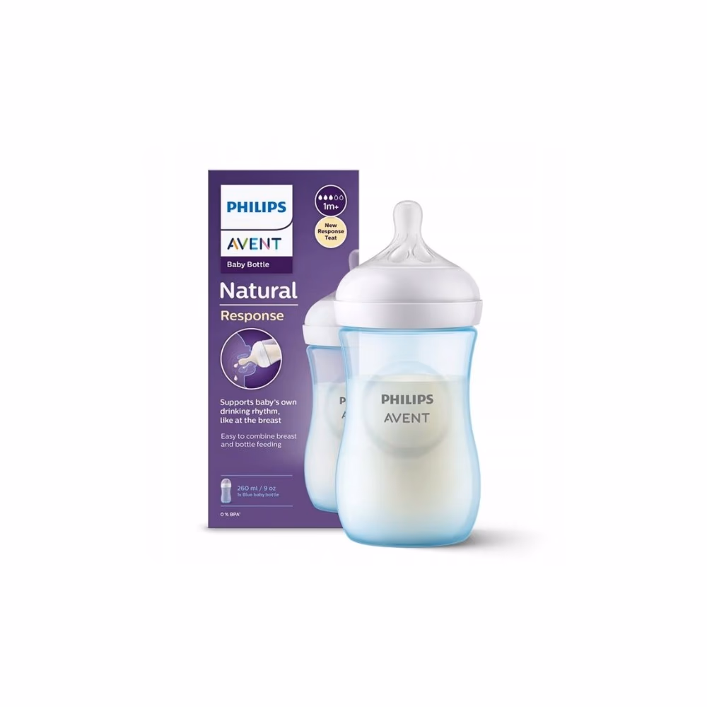Philips Avent Natural Response 3.0 Feed Bottle SCY903/21 260ML 1