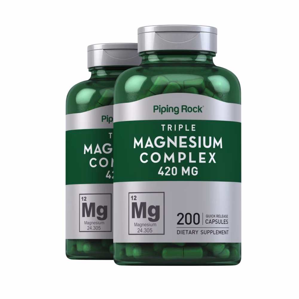 Piping Rock Magnesium Complex 420mg Caps 200s