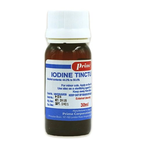 Prime Antispetic Iodine Tincture 30ml