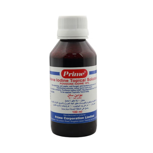 Prime Povidone Iodine Topical Solution 100ml 1