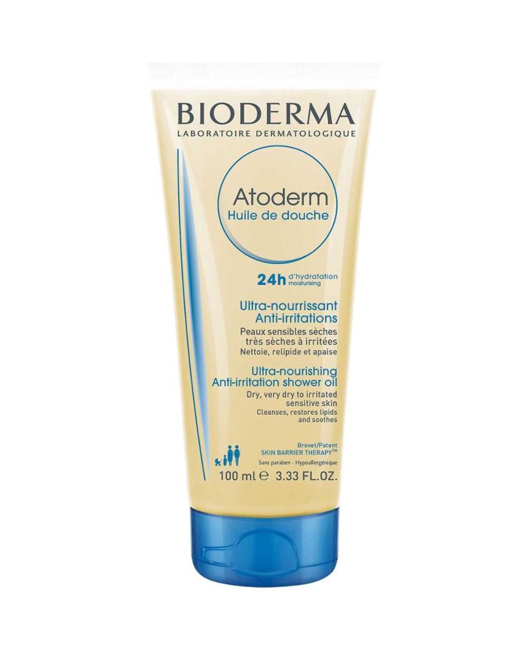 Bioderma Atoderm Ultra Nourishing Shower Oil 100Ml 1