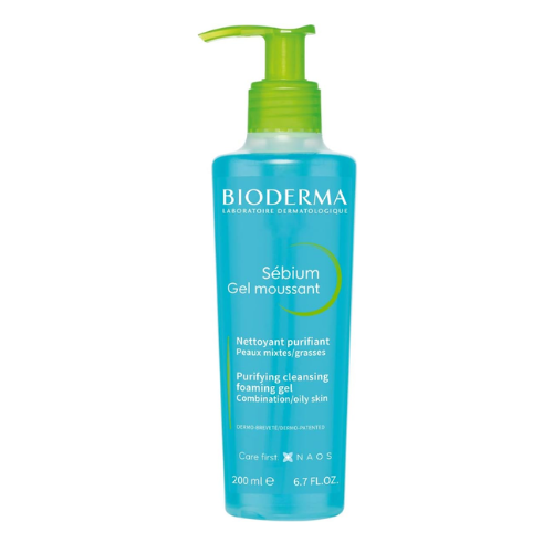 Bioderma Sebium Moussant Gel Pump 200Ml