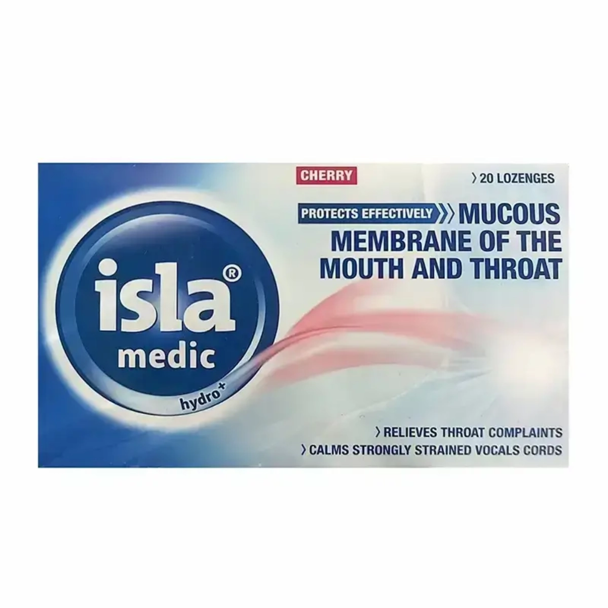 Isla Medic Hydro+ Cherry Lozenges (20 Lozenges)