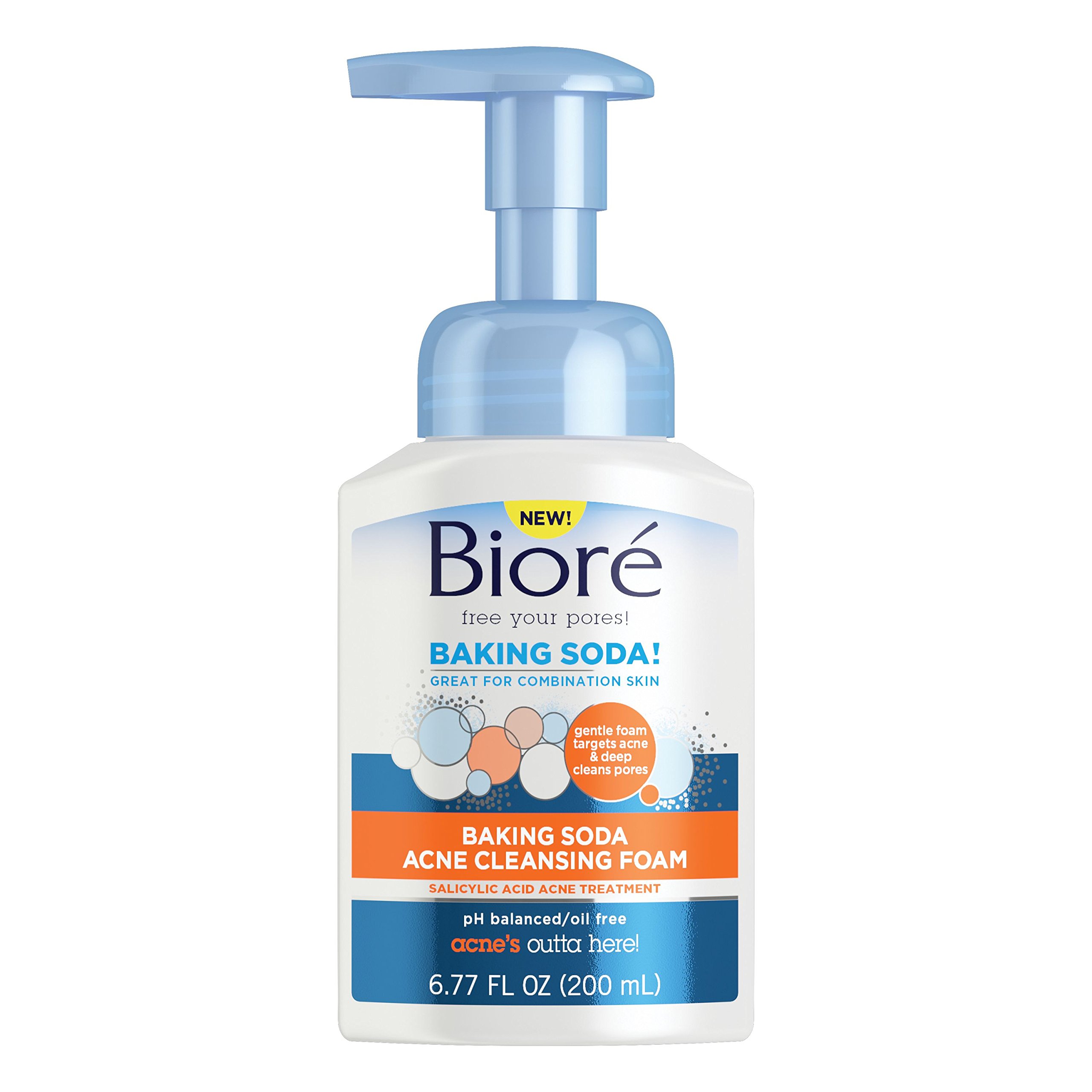 Biore Baking Soda Acne Cleansing Foam 200Ml