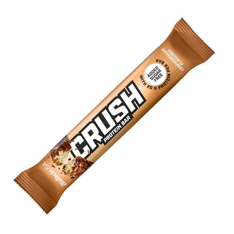 BioTechUSA Crush Protein Bar Cookie Cream (64g)