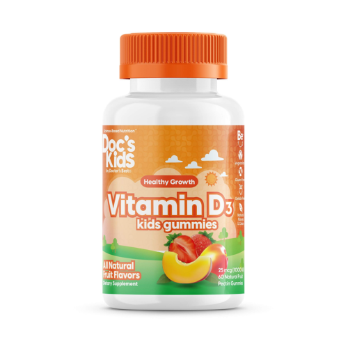 Doctor's Best Vitamin D3 Kids, 60 Gummies