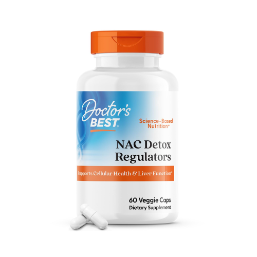Doctor's Best NAC Detox Regulators, 60 Vegetarian Capsules