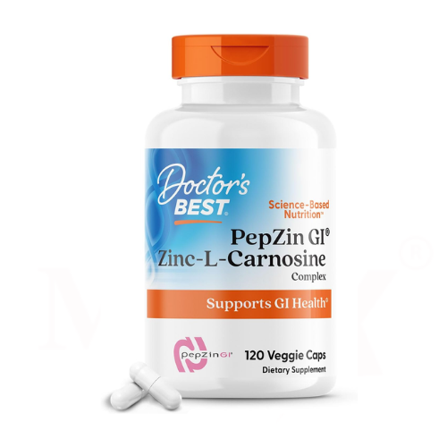 Doctor's Best Zinc-Carnosine Complex with PepZin GI – 120 Vegetarian Capsules 1