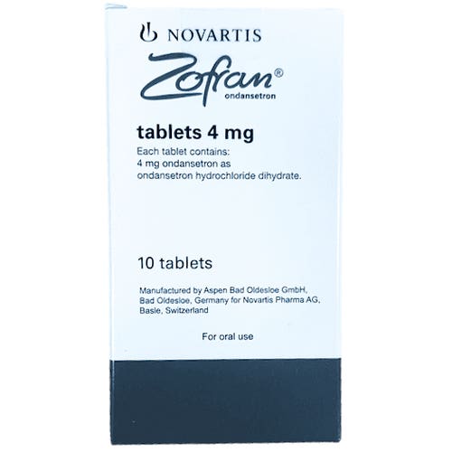 Zofran 4mg Tablets 10s 1