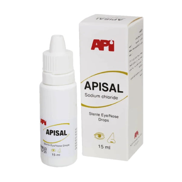 Apisal 0.9% Eye/Nose Drops 15ml 1