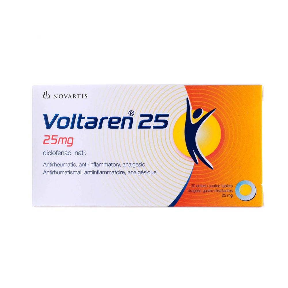  VOLTAREN 25MG Tablets 30s 1