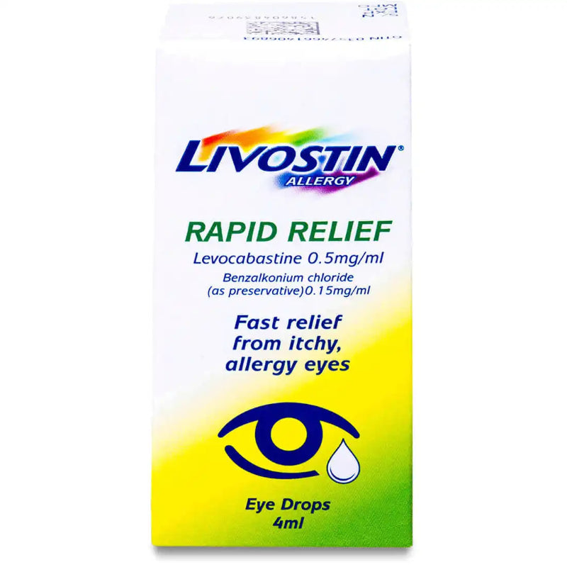 Livostin 0.5mg/ml Eye Drops 4ml 1